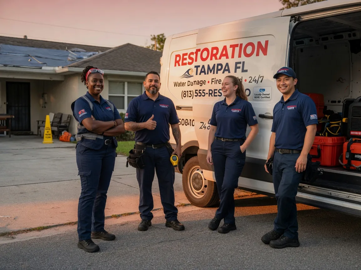 Water Damage Restoration company in Bellevue, OH